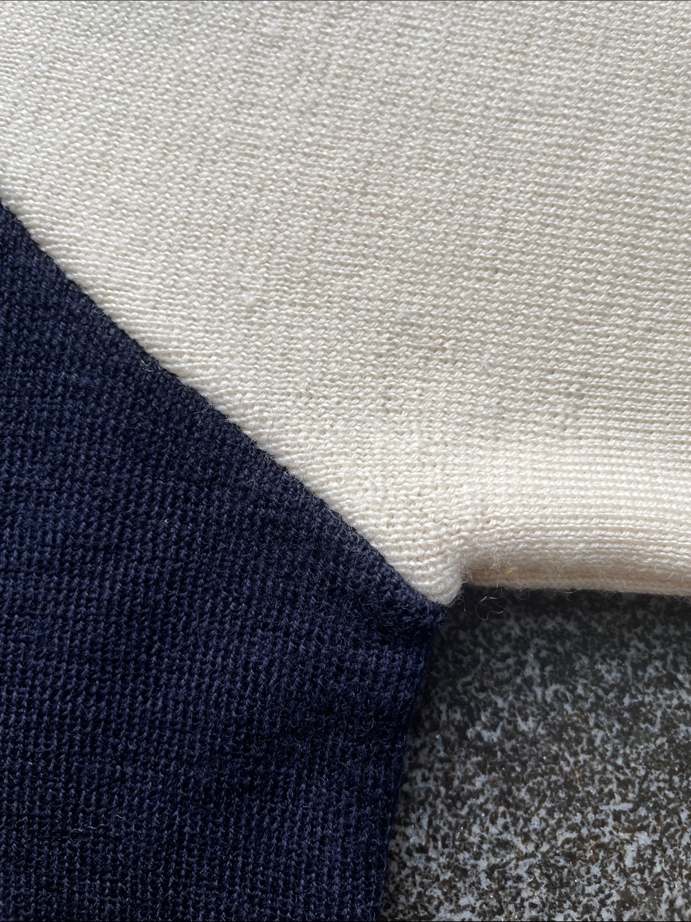 EUC Dale of Norway Geilo Size Large (L) Quarter-Zip Navy, Cream Red Sweater - Picture 16 of 16